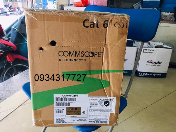 Cáp mạng Commscope Cat6